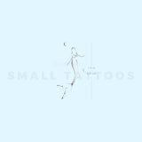 Crescent Mermaid By Stefano Mazza Temporary Tattoo (Set of 3)