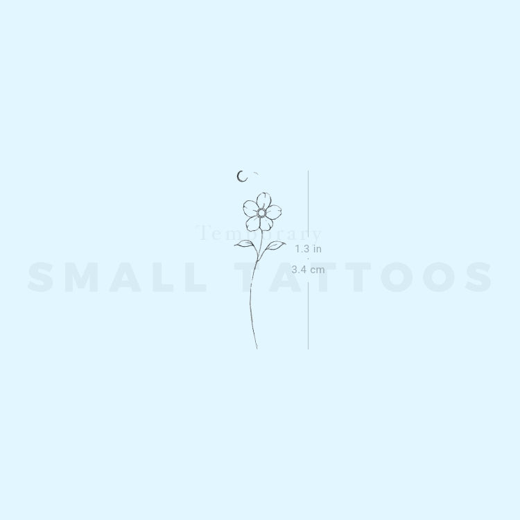 Flower By Stefano Mazza Temporary Tattoo (Set of 3)