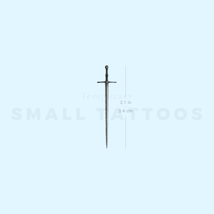 Sword Temporary Tattoo (Set of 3)