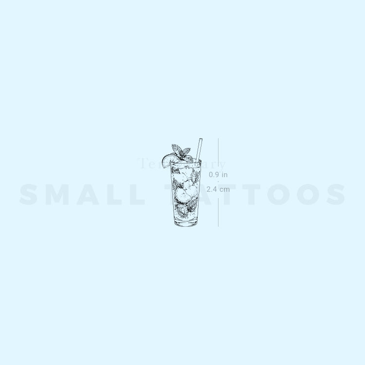 Mojito Temporary Tattoo (Set of 3)