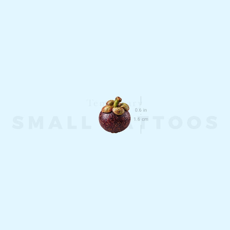 Little Mangosteen Temporary Tattoo (Set of 3)