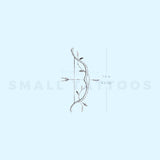 Bow And Arrow By Stefano Mazza Temporary Tattoo (Set of 3)