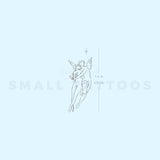 The Abduction Of Psyche By Stefano Mazza Temporary Tattoo (Set of 3)