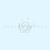 Cherub Face By Stefano Mazza Temporary Tattoo (Set of 3)