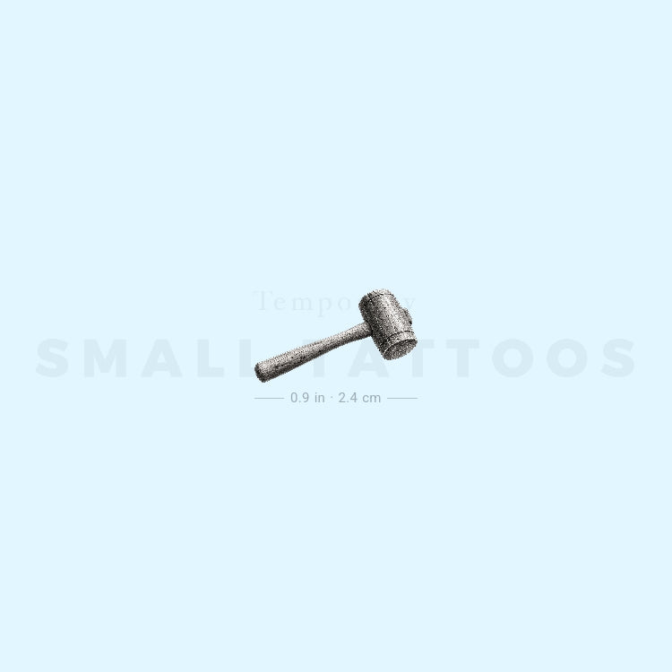 Mallet Temporary Tattoo (Set of 3)