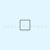 Square Temporary Tattoo (Set of 3)