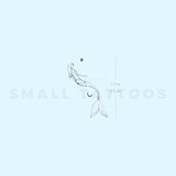 Star Moon Mermaid By Stefano Mazza Temporary Tattoo (Set of 3)