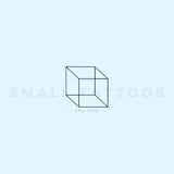 Cube Temporary Tattoo (Set of 3)