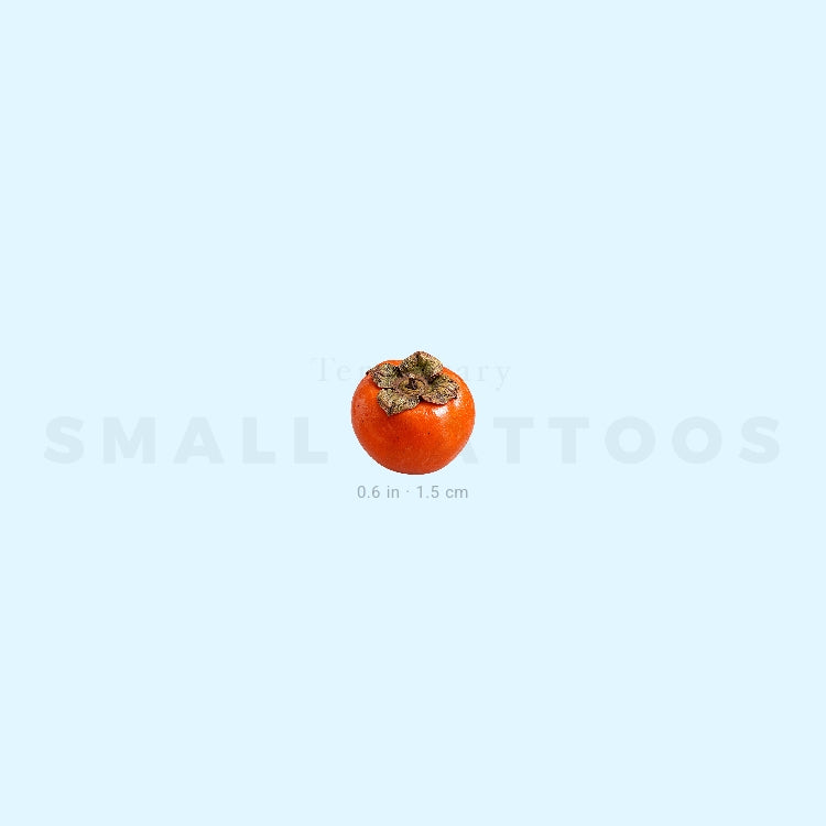 Little Persimmon Temporary Tattoo (Set of 3)