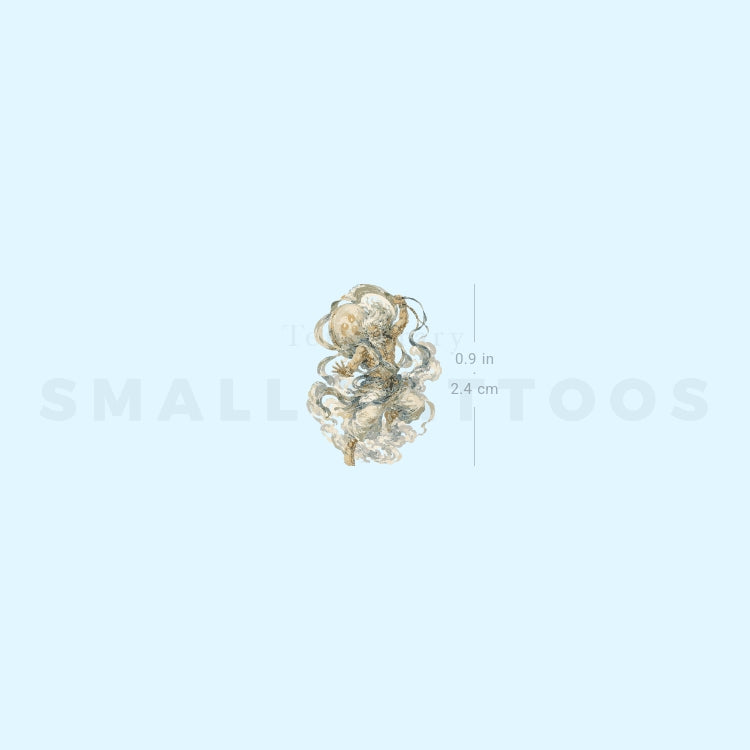 Fujin Temporary Tattoo (Set of 3)