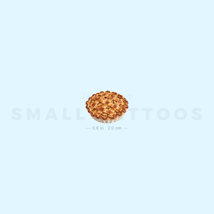 Apple Pie Temporary Tattoo (Set of 3)