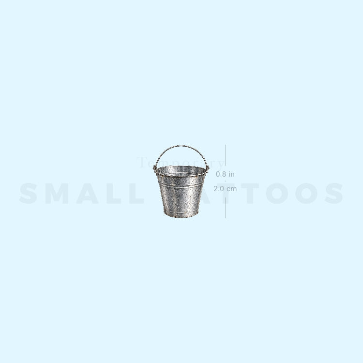 Bucket Temporary Tattoo (Set of 3)