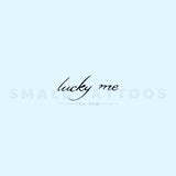 Small Lucky Me Temporary Tattoo (Set of 3)