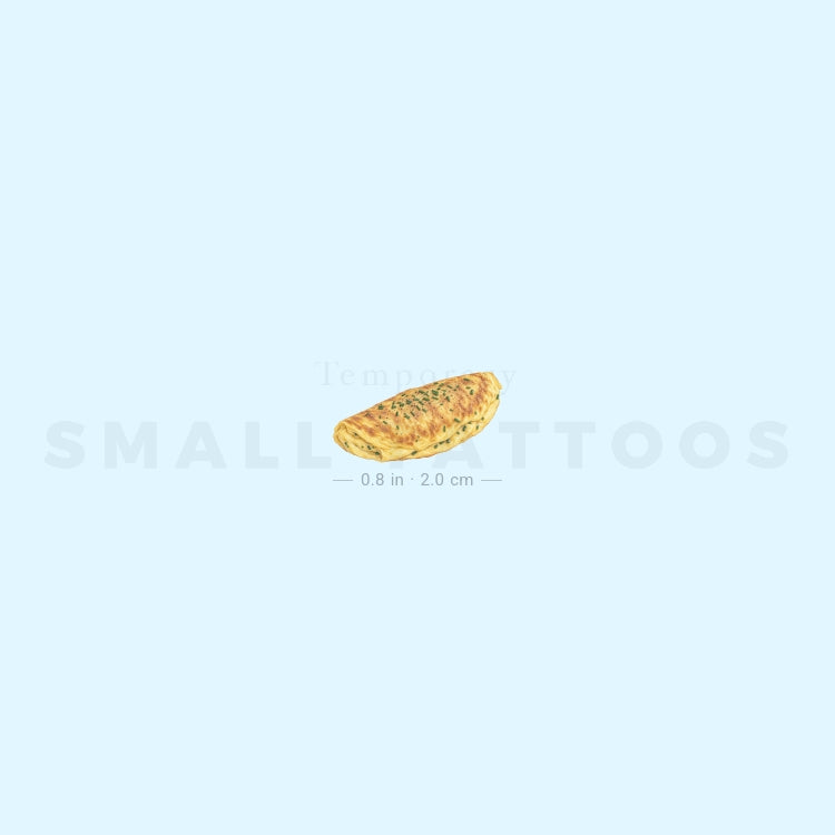 Omelette Temporary Tattoo (Set of 3)