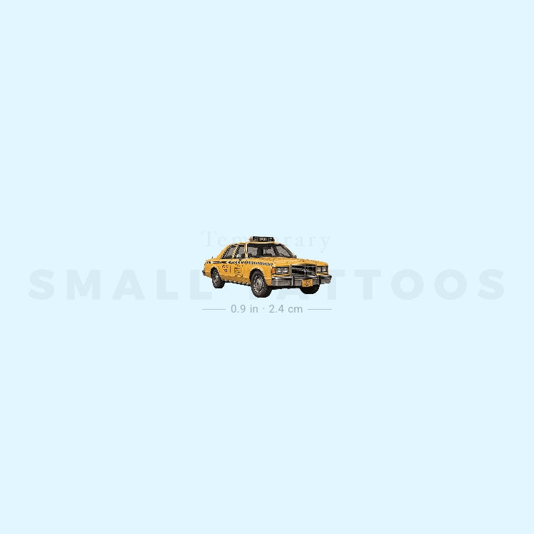 NYC Taxi Temporary Tattoo (Set of 3)