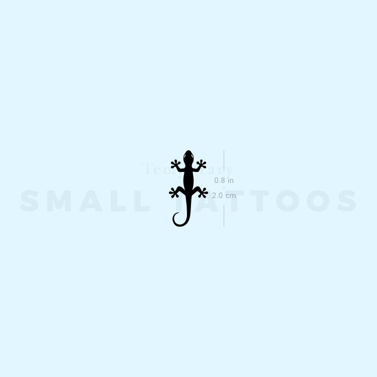 Tatuaje temporal de geco (juego de 3)