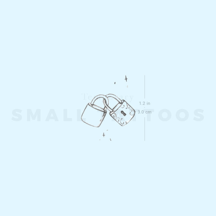 Packlocks By Stefano Mazza Temporary Tattoo (Set of 3)
