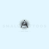 All-Seeing Eye Temporary Tattoo (Set of 3)