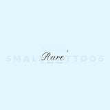 Rare By Stefano Mazza Temporary Tattoo (Set of 3)