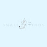 Little Cheetah By Stefano Mazza Temporary Tattoo (Set of 3)