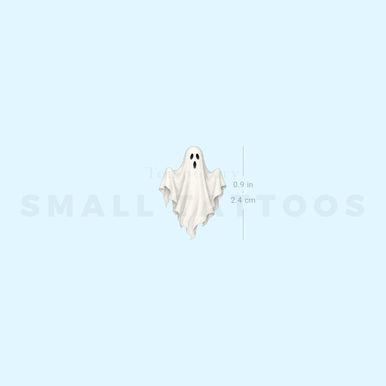 Realistic Ghost Temporary Tattoo (Set of 3)
