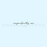 Imperfectly Me Temporary Tattoo (Set of 3)