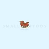 Sleigh Temporary Tattoo (Set of 3)