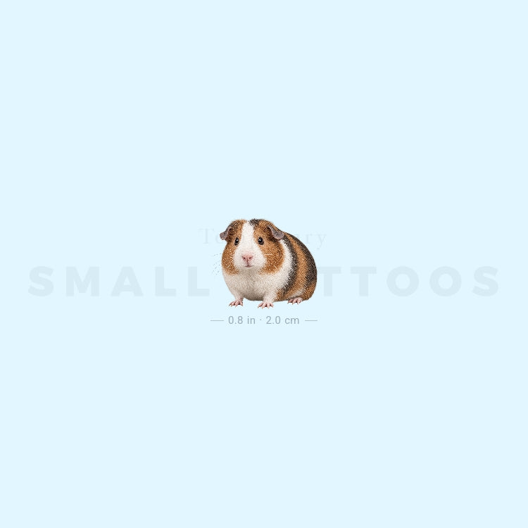 Guinea Pig Temporary Tattoo (Set of 3)