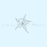 Orchid By M3.Ink Temporary Tattoo (Set of 3)