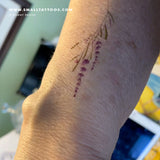 Lavender Temporary Tattoo by Mini Lau (Set of 3)