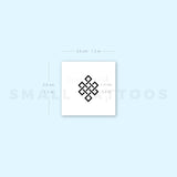 Eternal Knot Temporary Tattoo (Set of 3)