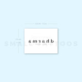 Dharma Temporary Tattoo (Set of 3)