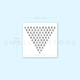 Abrakadabra Temporary Tattoo (Set of 3)