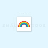 Rainbow Temporary Tattoo (Set of 3)