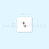 Bright Sparkles Temporary Tattoo (Set of 3)