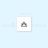 Transcend Symbol Temporary Tattoo (Set of 3)