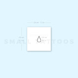 Teardrop Temporary Tattoo (Set of 3)