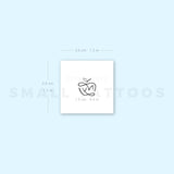 New York Apple Temporary Tattoo (Set of 3)
