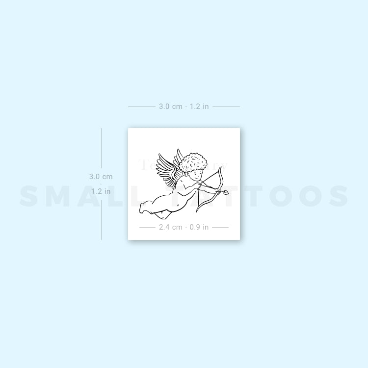 Eros Cherub Temporary Tattoo (Set of 3)