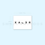 Relax Temporary Tattoo (Set of 3)