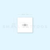 Saturn Temporary Tattoo (Set of 3)