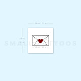 Love Letter Temporary Tattoo (Set of 3)