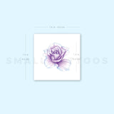 Three Rose Heads Temporary Tattoo Set by Mini Lau (Set of 3+3+3)