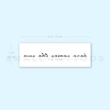 Here Comes The Sun Temporary Tattoo (Set of 3)
