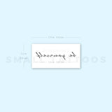 Be Yourself Temporary Tattoo (Set of 3)