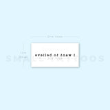 I Want To Believe Temporary Tattoo (Set of 3)