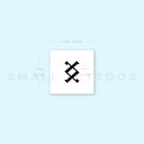 Ingwaz Temporary Tattoo (Set of 3)