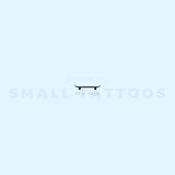Tiny Skateboard Temporary Tattoo (Set of 3)