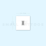 Dagaz Rune Temporary Tattoo (Set of 3)