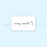 I Love You Temporary Tattoo (Set of 3)
